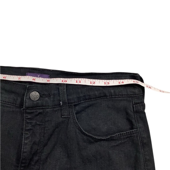 NYDJ Women's Black Stretch Boot Cut Jeans EUC Size 8 - Picture 9 of 12